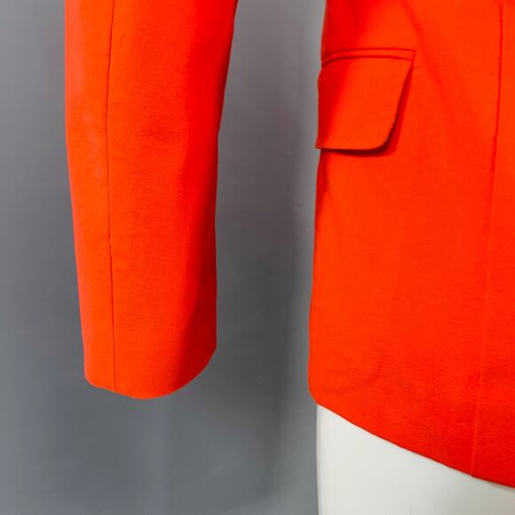 ACNE STUDIOS SS14 Size 40 Noel Orange Cotton Blend Single Button Sport Coat - Picture 4 of 9